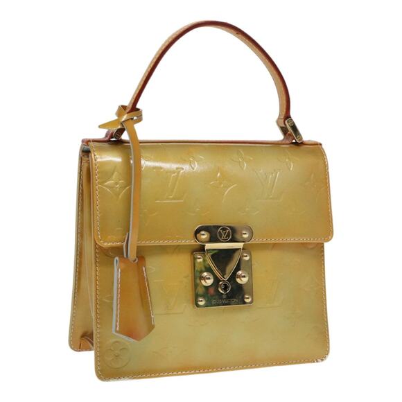 LOUIS VUITTON Monogram Vernis Spring Street Hand Bag Gris M91029 - Picture 1 of 16